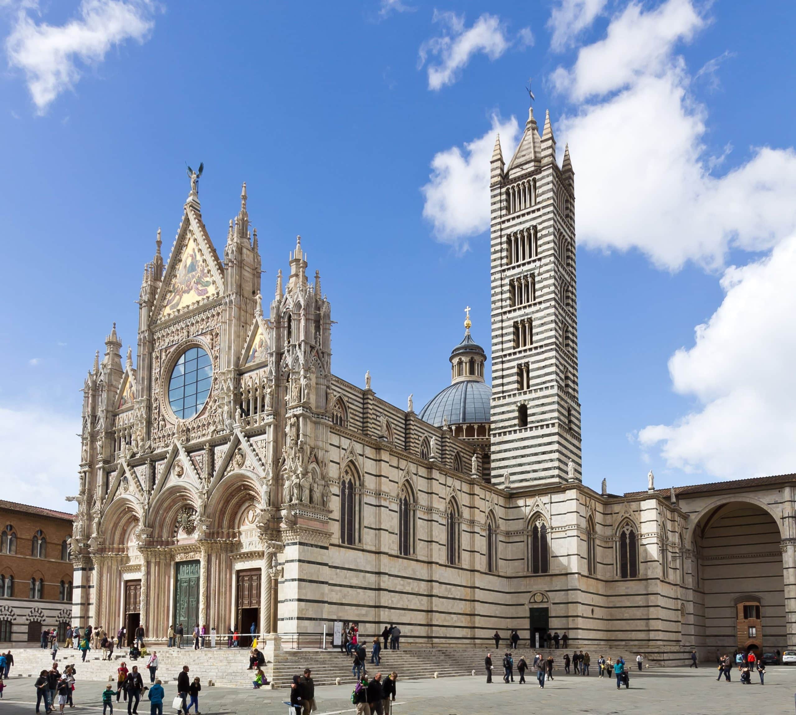 Siena Cathedral That Uncovers Magnificent 14th-Century Mosaic Floors