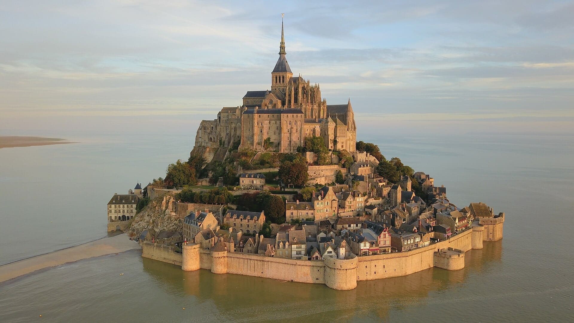 Mont-Saint-Michel: Unique Architecture In The Middle Of The Ocean Of France