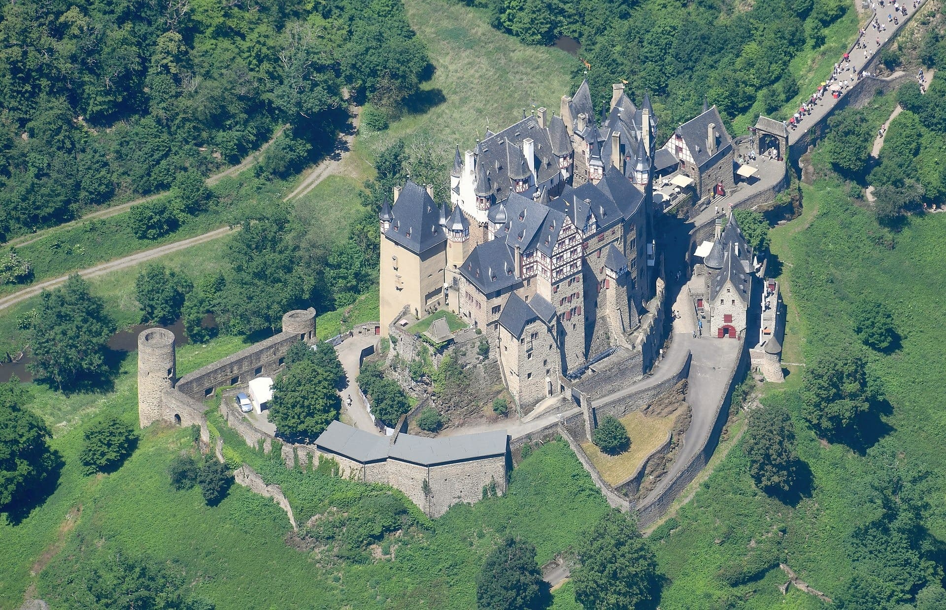 Eltz Castle That Has Been Owned By The Same Noble Family For Over 850 Years