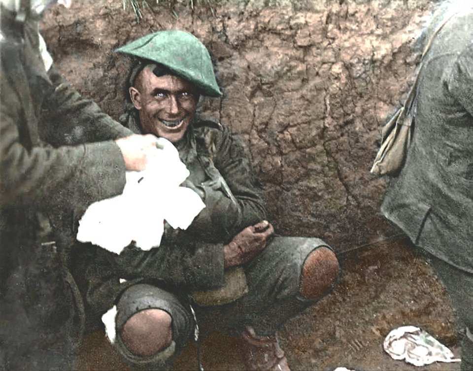 Story Behind The Photo Of A Soldier With The Eyes Of Madness From 1916